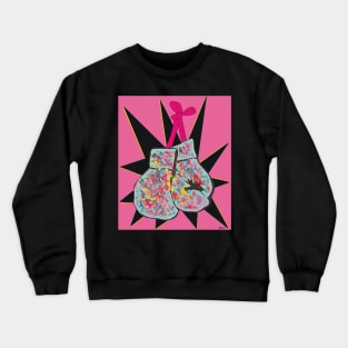 Pink Ribbon Boxing Crewneck Sweatshirt